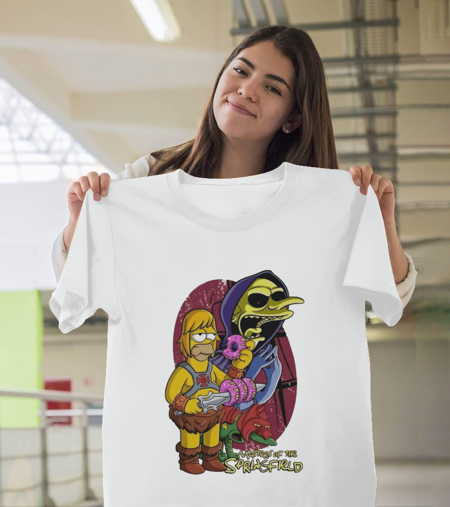 Masters Of The Springfield Homer Simps Skeletor Mashup T-Shirt