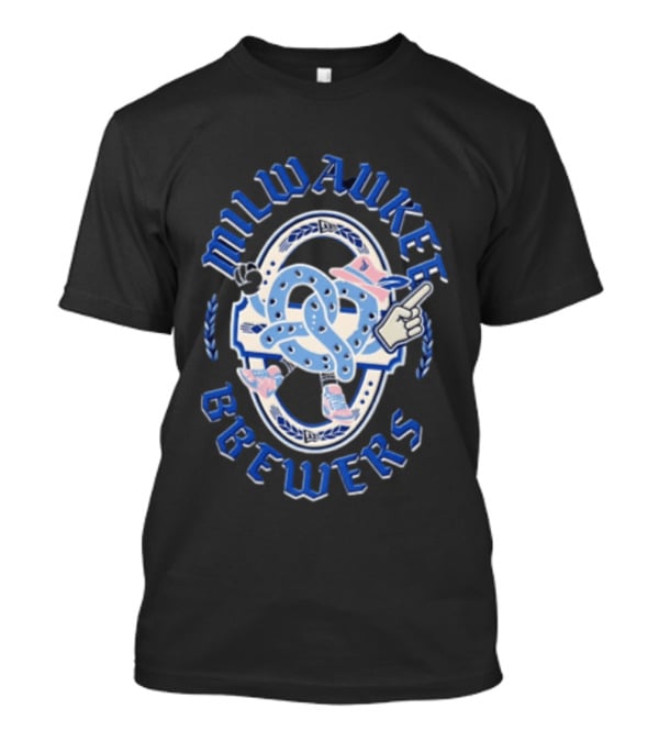 Milwaukee Brewers Oktoberfest 2026 Bavarian Pretzel Mascot Celebration T-Shirt