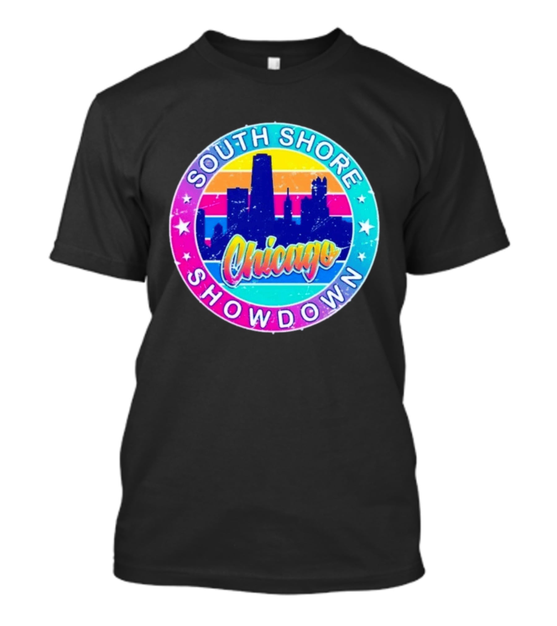 South Shore Showdown Chicago Skyline T-Shirt