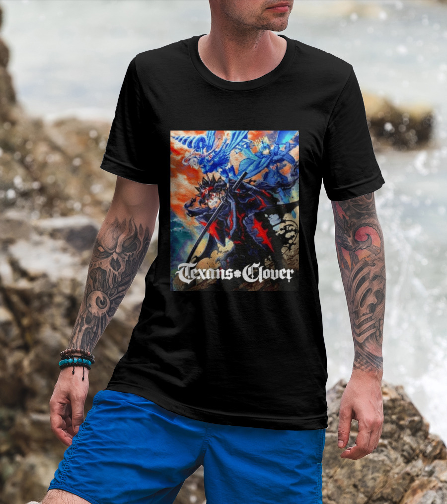 Texans Clover Asta Yuno Noelle Silva Anime T-Shirt