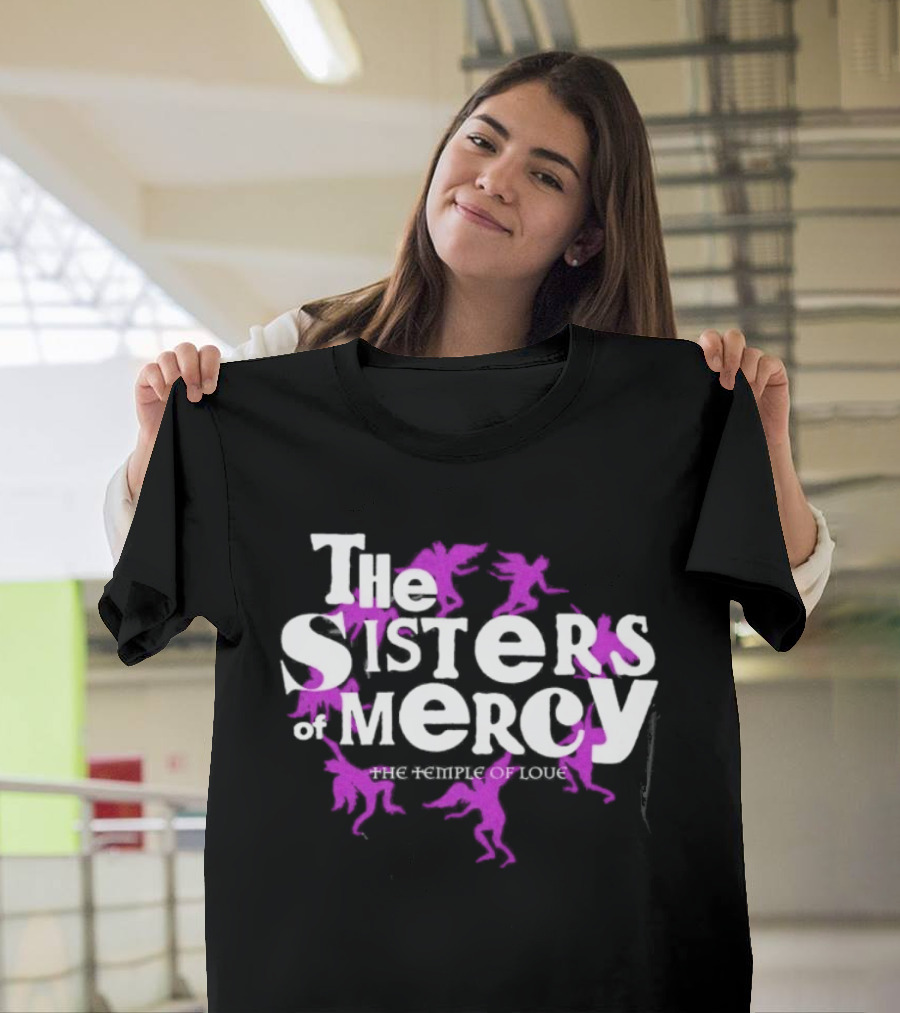 The Sisters Of Mercy The Temple Of Love Purple Angels T-Shirt