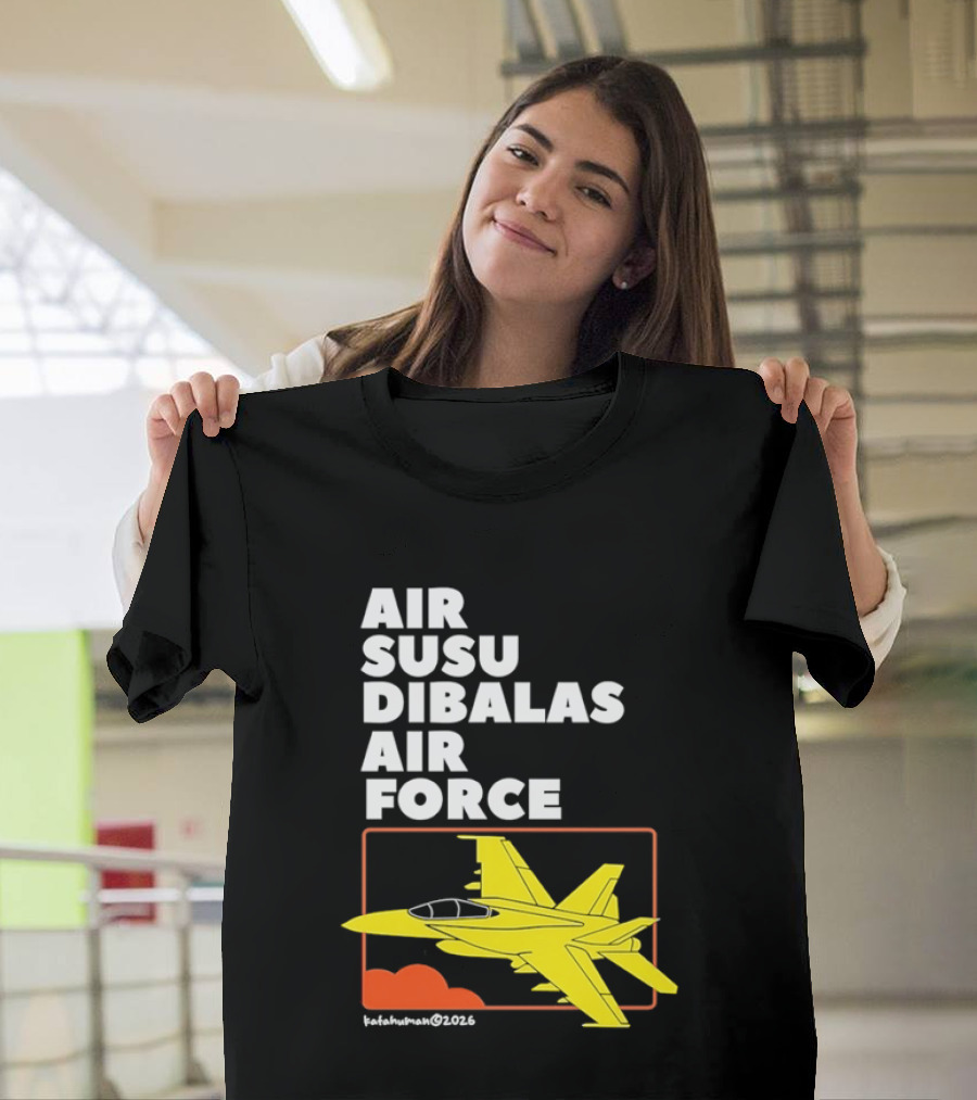 Air Susu Dibalas Air Force Fighter Jet Indonesian Pun T-Shirt