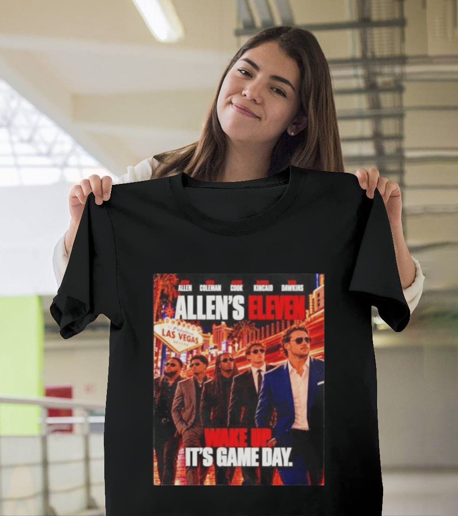 Allen's Eleven Wake Up It's Game Day Las Vegas T-Shirt