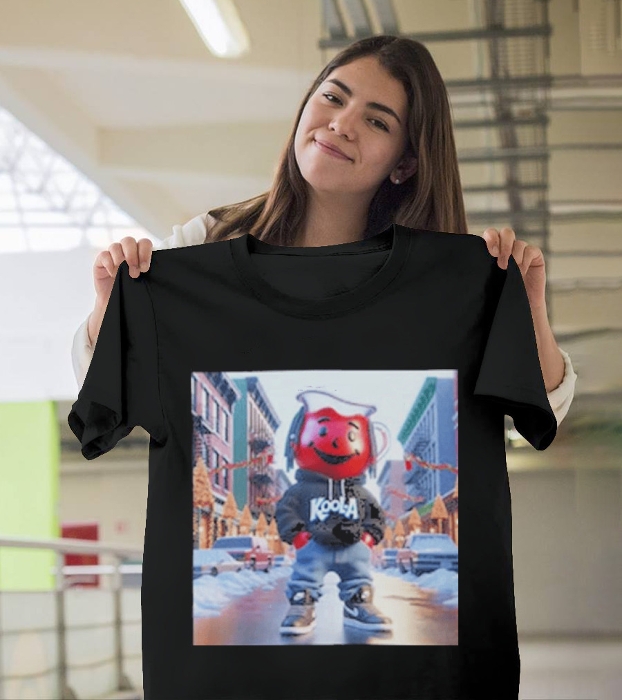 Oh Yeah Kool Aid Man Winter Street Scene T-Shirt