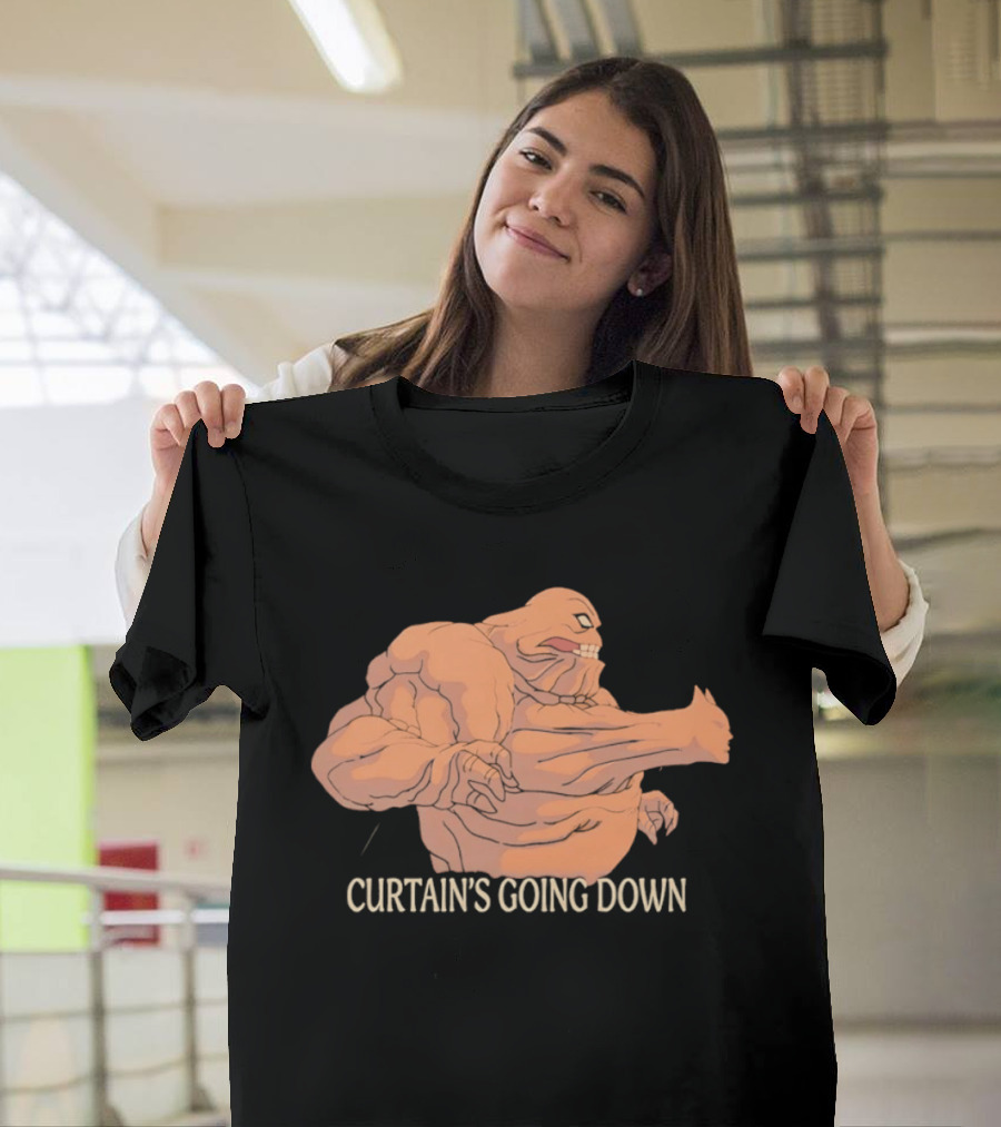 Curtain's Going Down Clayface DC Comics T-Shirt