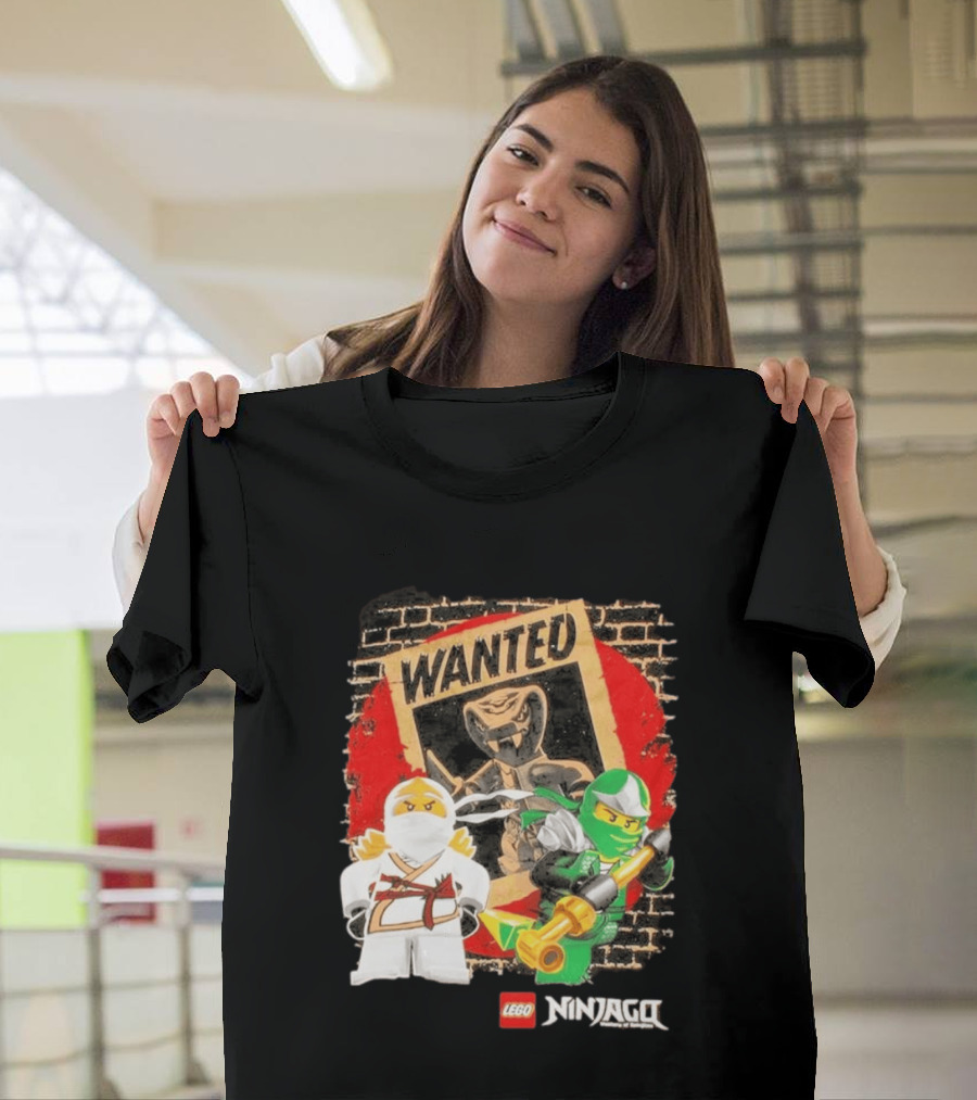 LEGO Ninjago Wanted Duo Youth Character Battle Scene T-Shirt