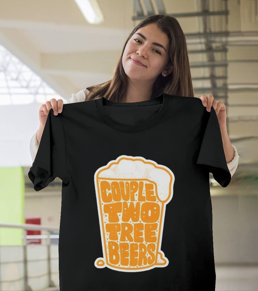 Couple Two Tree Beers Beer Drinking T-Shirt