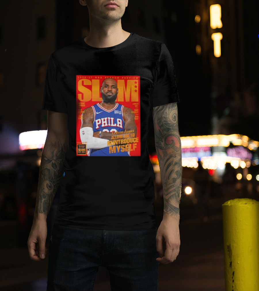 2026 27 NBA Season Preview Anthony Edwards Lamelo Ball Juju Watkins Chris Brickley Tyran Stokes Josh Hart LeBron James SLAM Magazine T-Shirt