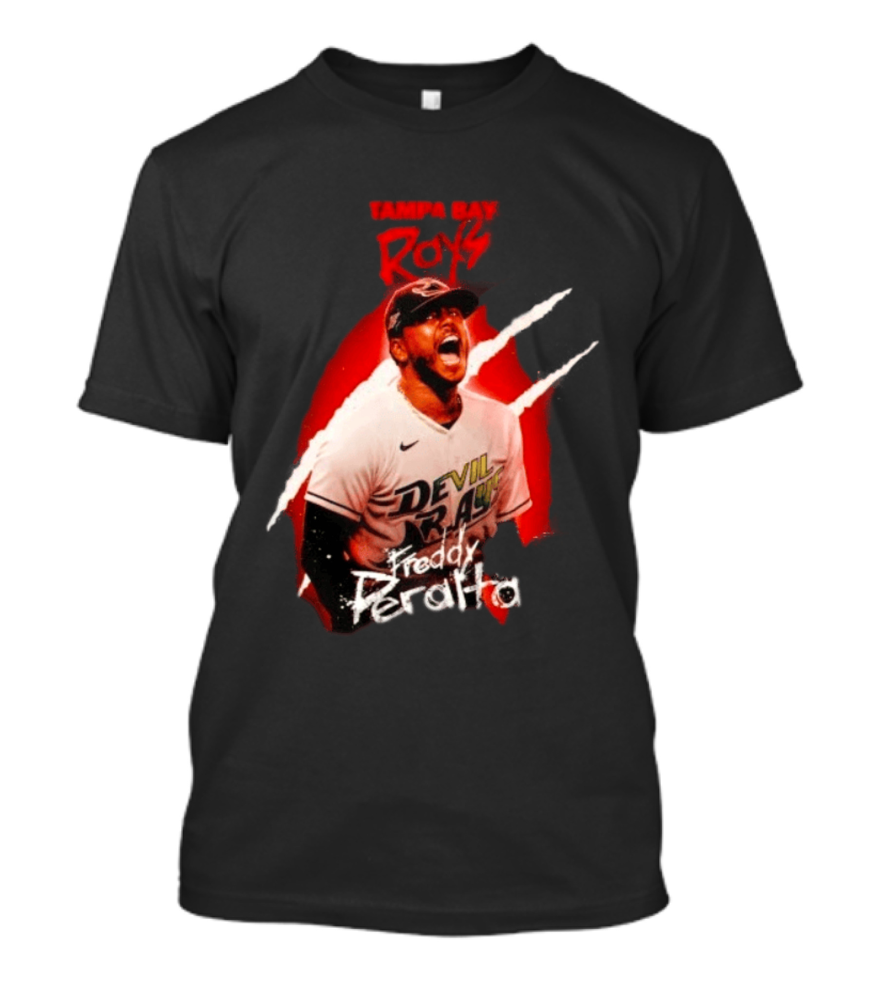 Freddy Peralta Tampa Bay Devil Rays MLB Devil Rays T-Shirt