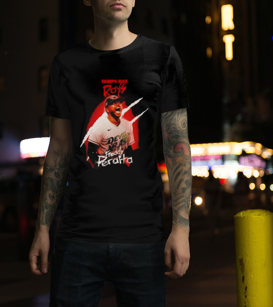 Freddy Peralta Tampa Bay Devil Rays MLB Devil Rays T-Shirt