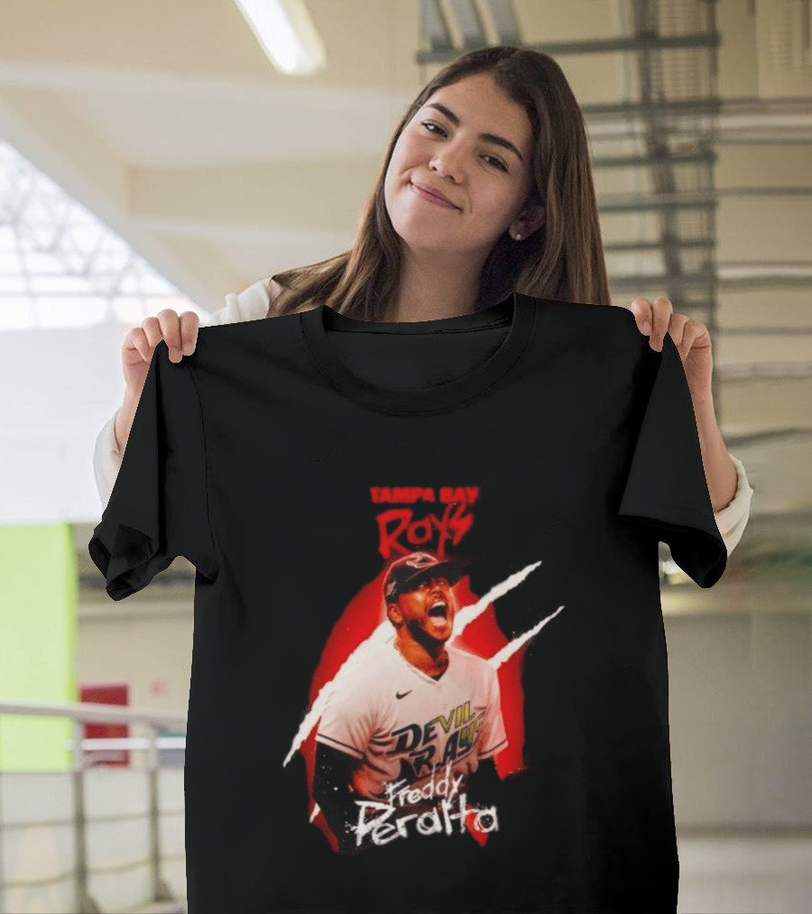 Freddy Peralta Tampa Bay Devil Rays MLB Devil Rays T-Shirt