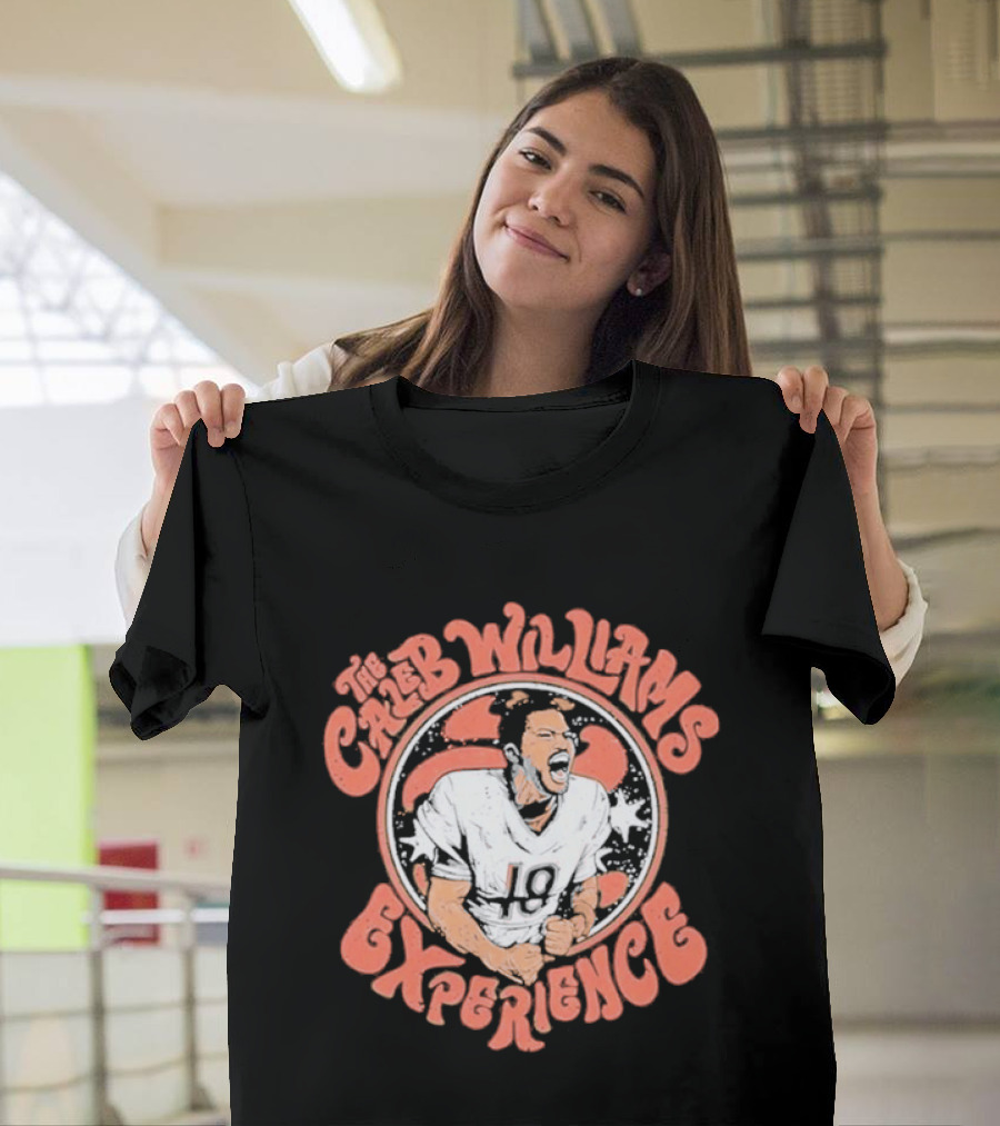 Chicago Bears Caleb Williams Experience NFLPA Football T-Shirt