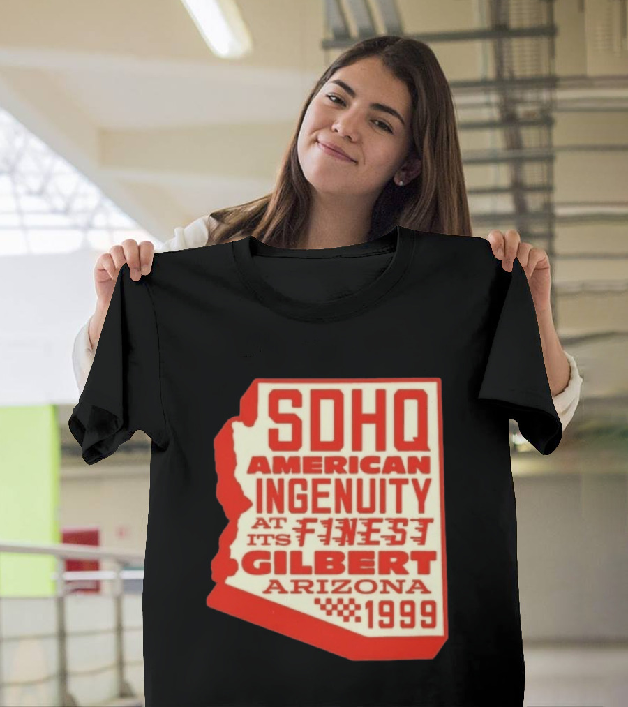 SDHQ American Ingenuity Gilbert Arizona 1999 Racing T-Shirt