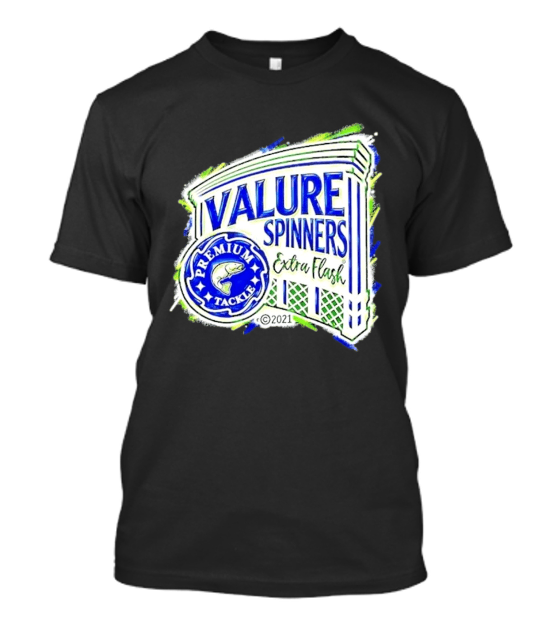 Value Spinners Premium Tackle Extra Flash 2021 T-Shirt