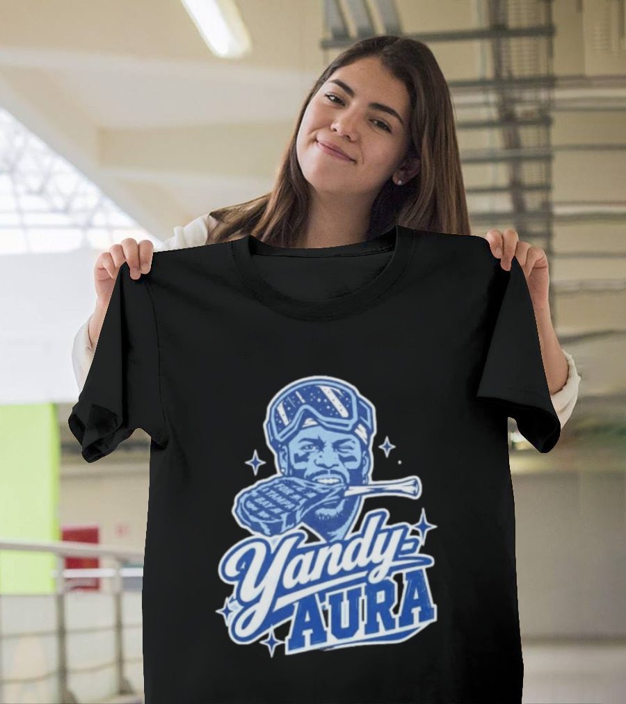 Yandy Aura Tampa Bay MLB Baseball T-Shirt