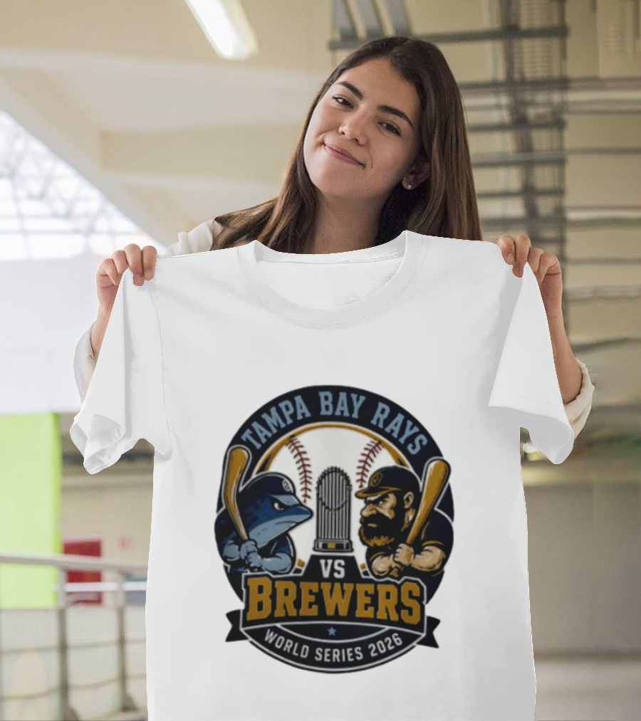 Tampa Bay Rays Vs Brewers World Series 2026 T-Shirt