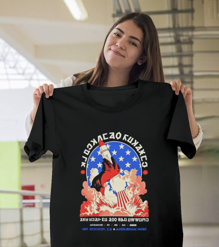 Ad Astra Per Aspera The Sky Is Not The Limit Rocket Mission T-Shirt