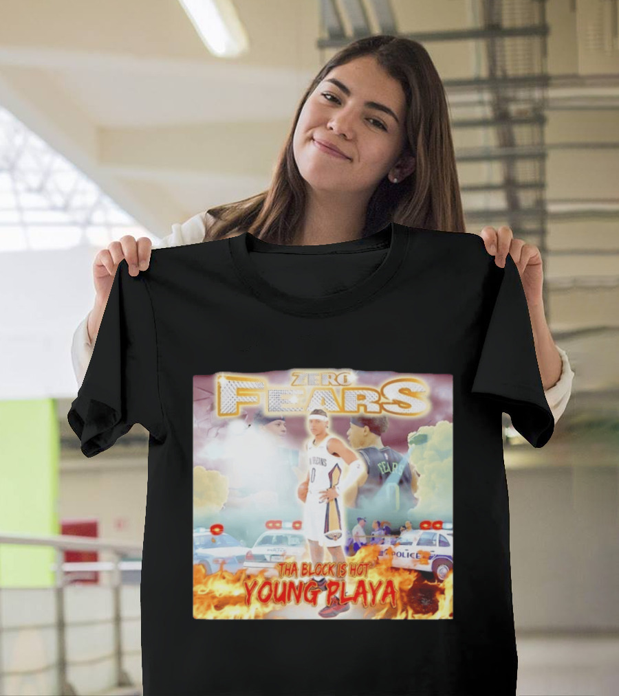 Dyson Daniels New Orleans Pelicans Zero Fears Tha Block Is Hot Young Playa T-Shirt