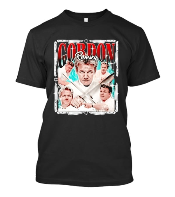 Gordon Ramsay Culinary Legend Chef Cooking Iconic Expressions T-Shirt
