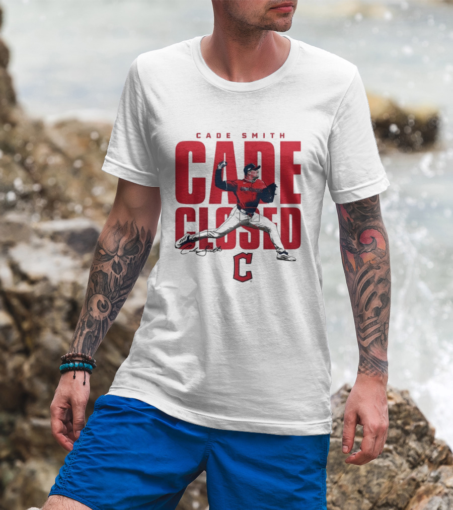 Cade Smith Cleveland Guardians Cade Closed Baseball Pitcher T-Shirt