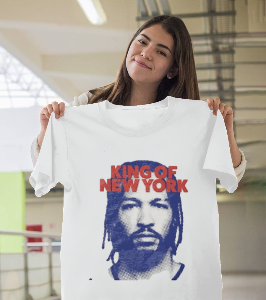 King Of New York Halftone Jalen Brunson T-Shirt
