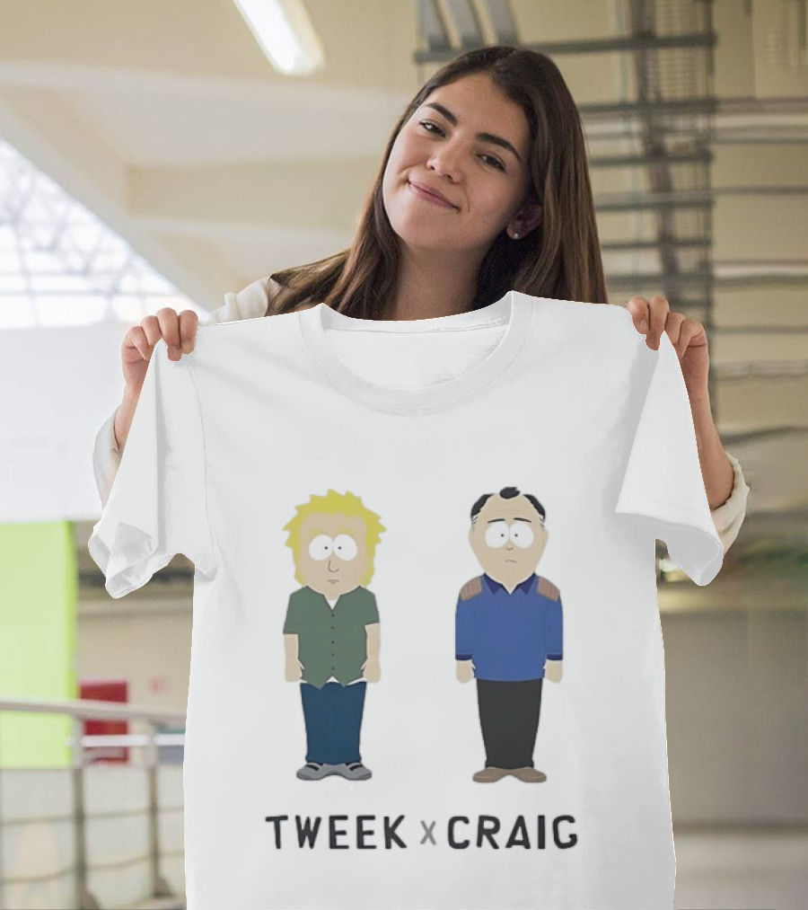 Tweek X Craig South Park Comedy Central Characters T-Shirt