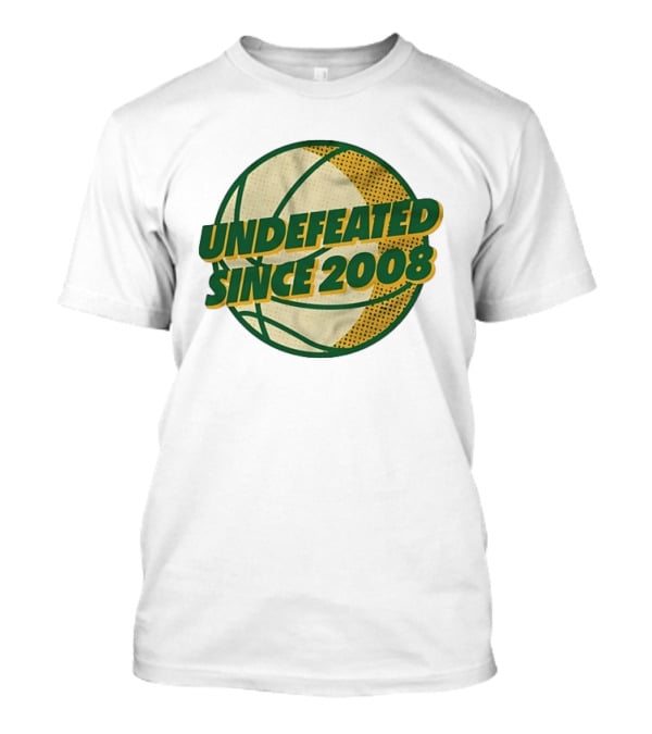 Undefeated Since 2008 Basketball Sports T-Shirt