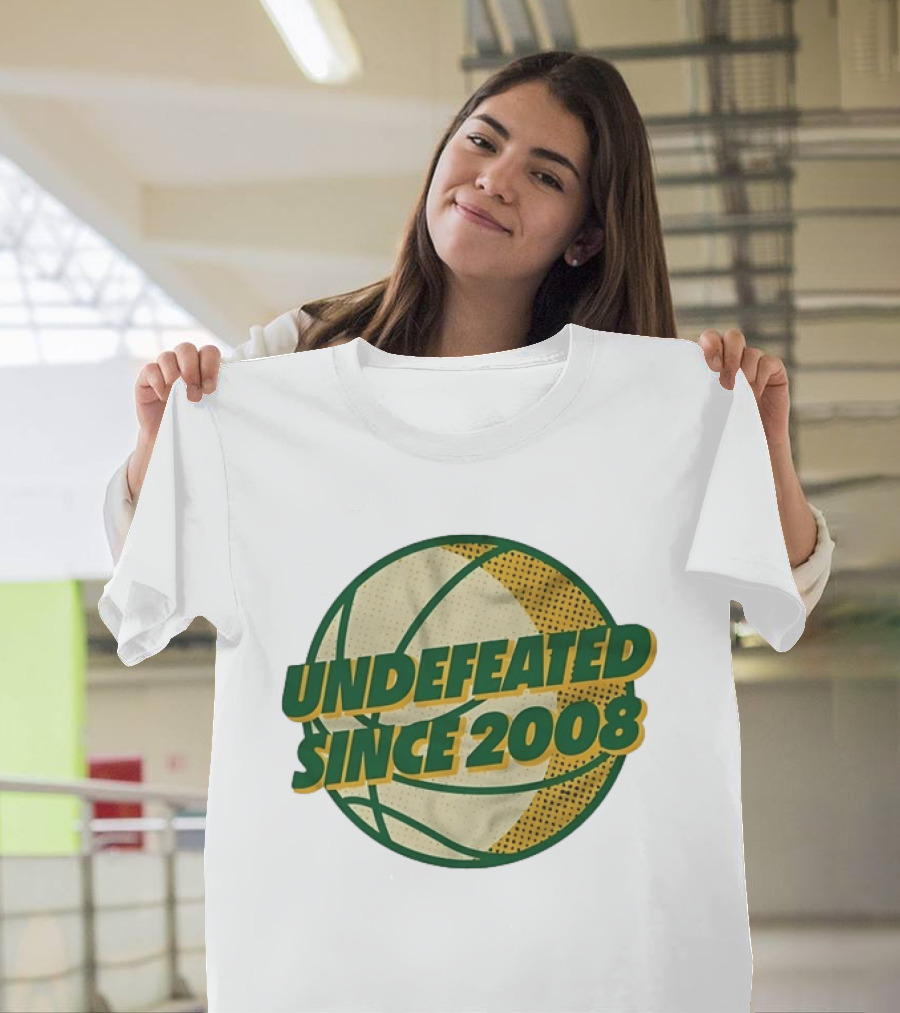 Undefeated Since 2008 Basketball Sports T-Shirt
