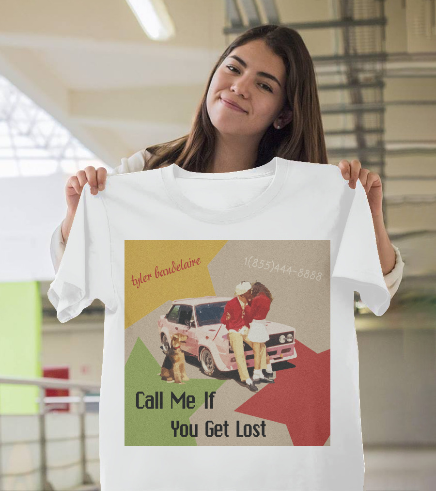 Tyler Baudelaire Call Me If You Get Lost 1(855)444-8888 T-Shirt