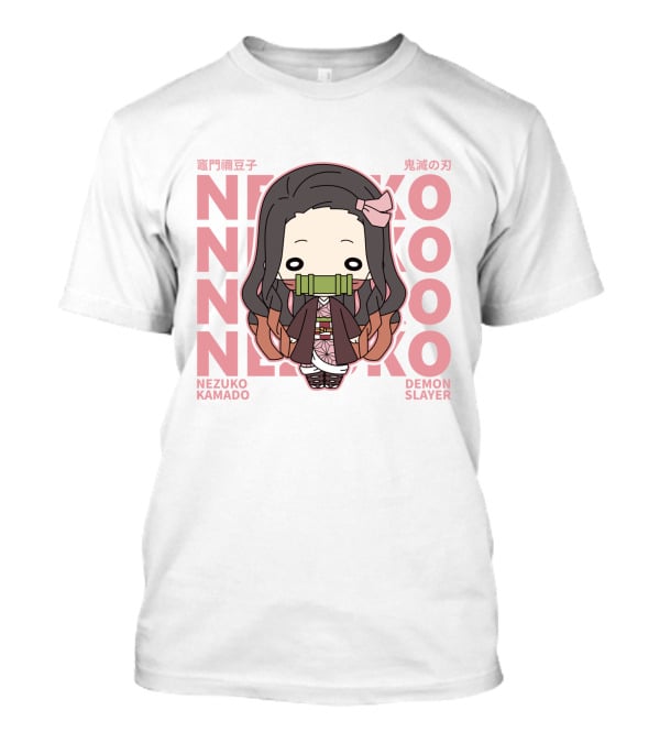 Nezuko Kamado Kimetsu No Yaiba Demon Slayer Nezuko T-Shirt