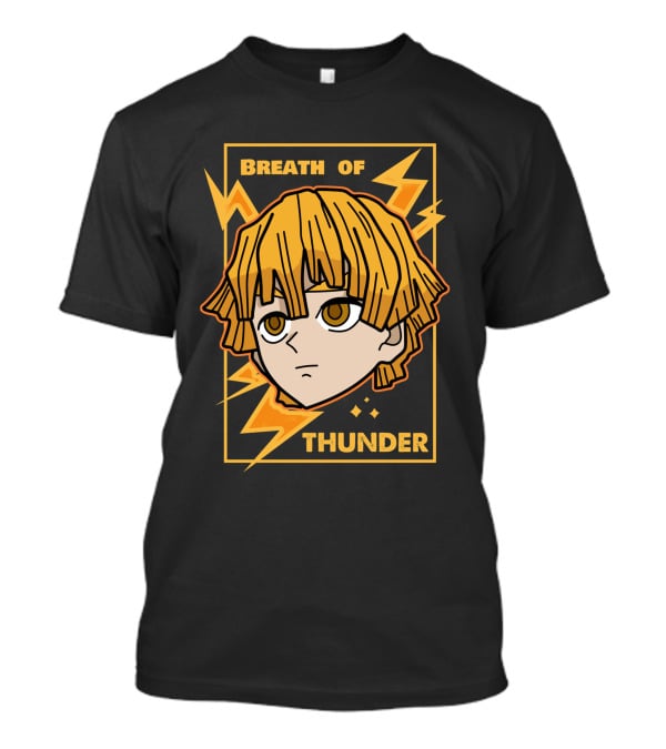 Breath Of Thunder Zenitsu Kimetsu No Yaiba Demon Slayer T-Shirt