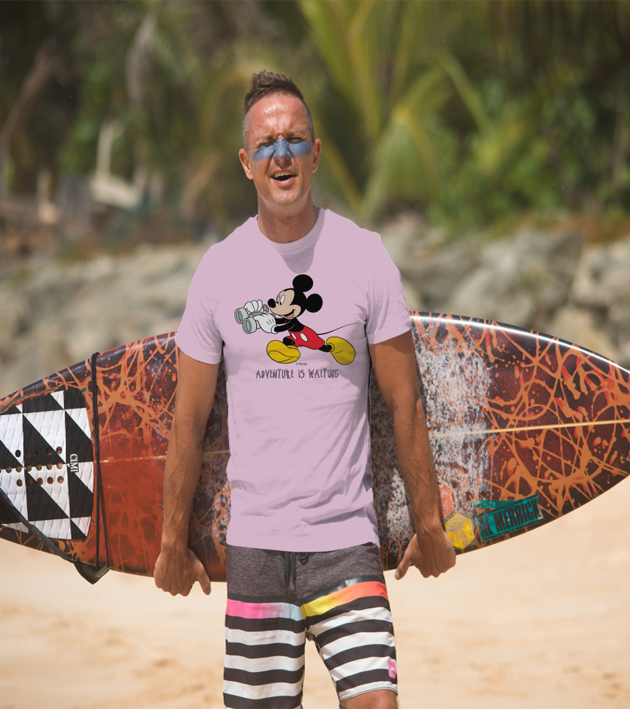 Disney Mickey Mouse Adventure Is Waiting T-Shirt