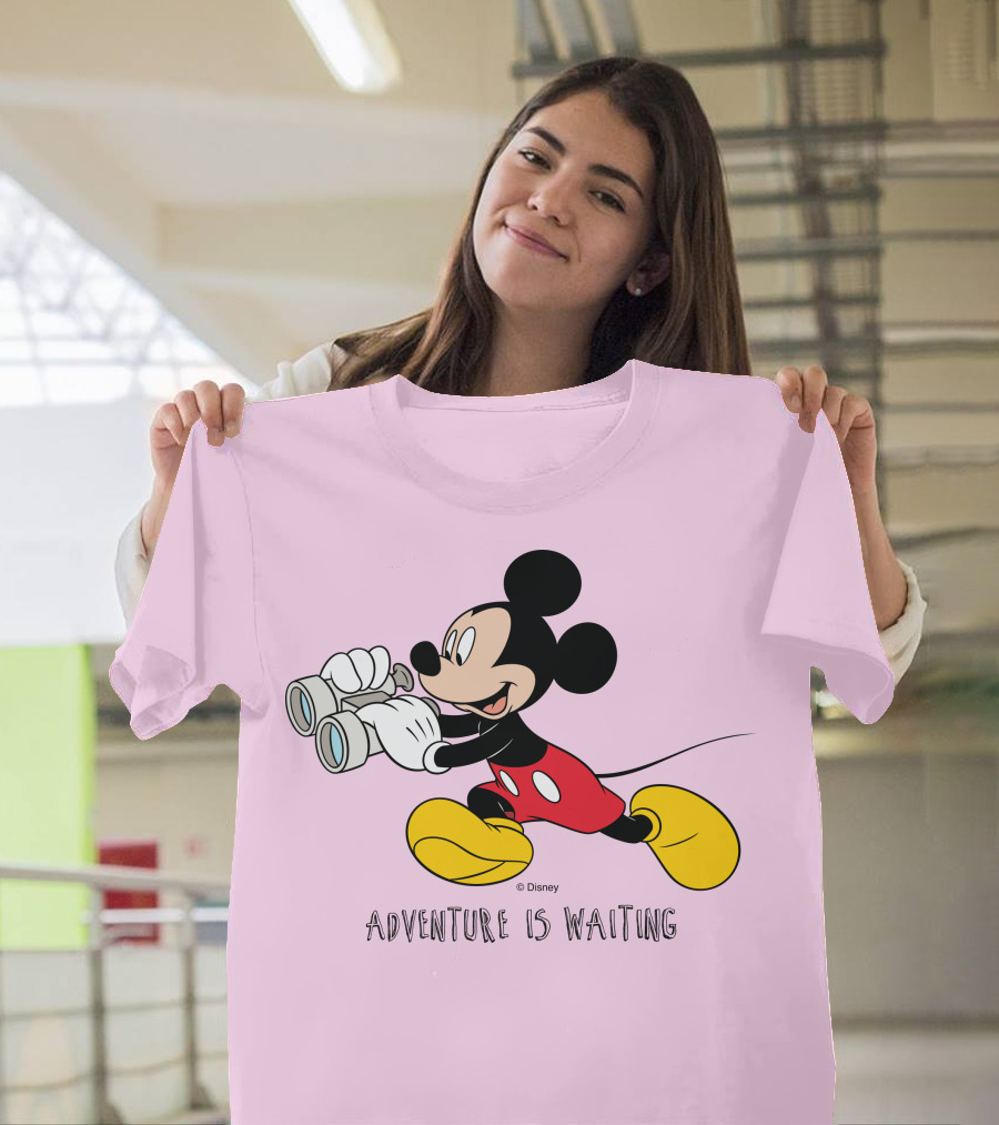 Disney Mickey Mouse Adventure Is Waiting T-Shirt