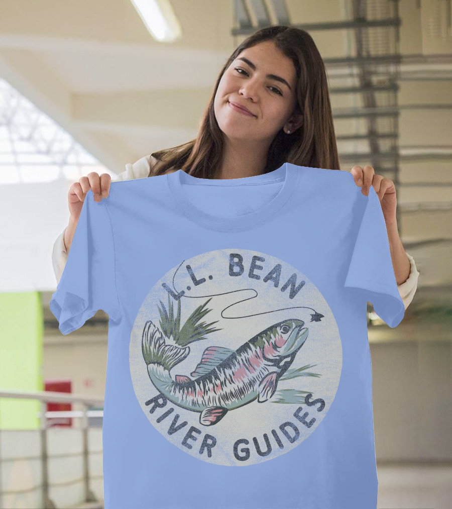 L.L. Bean River Guides Fishing T-Shirt