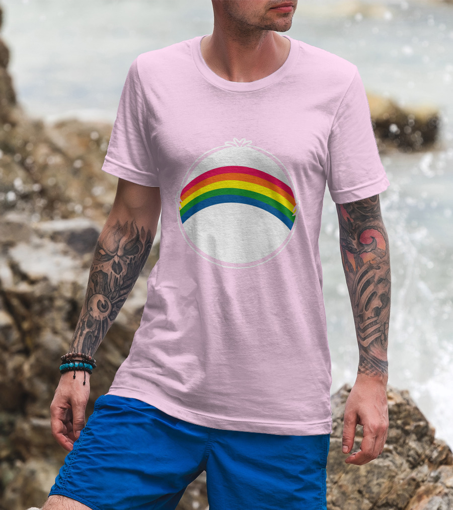 Care Bear Tummies Rainbow Halloween Costumes Party T-Shirt