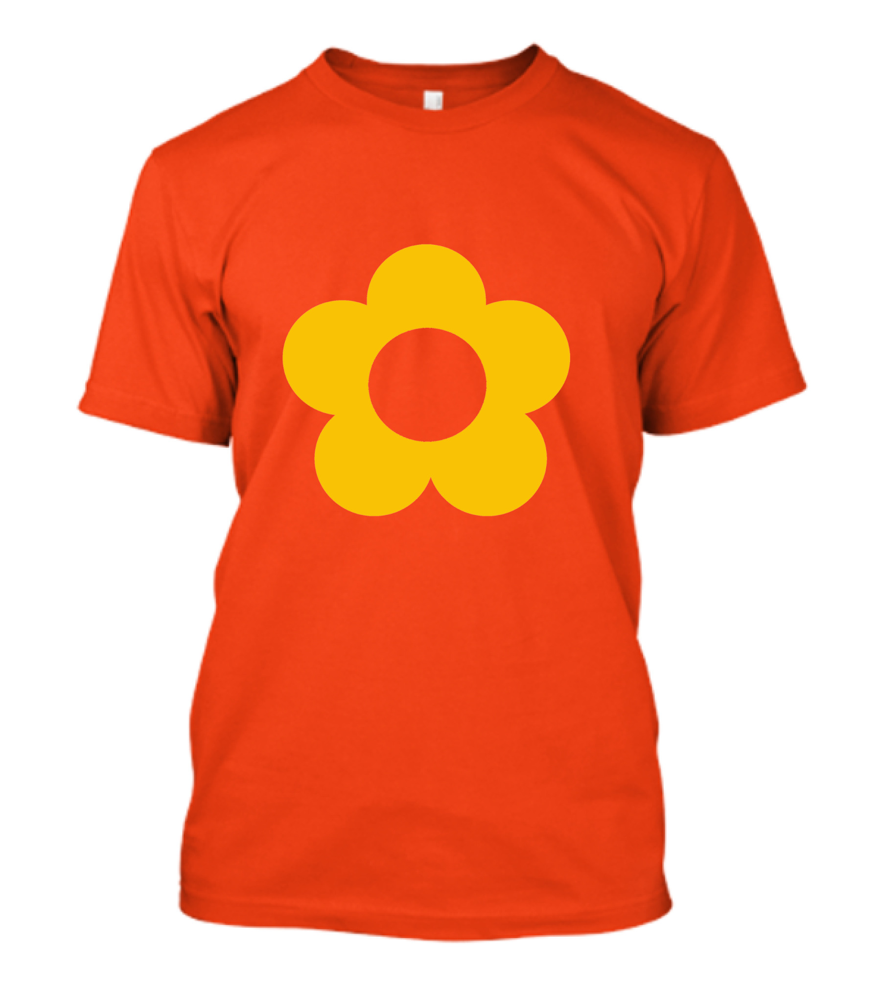 Shortcake Orange Blossom Yellow Flower T-Shirt