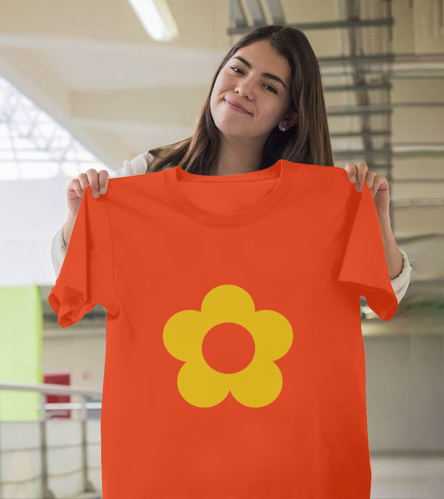 Shortcake Orange Blossom Yellow Flower T-Shirt