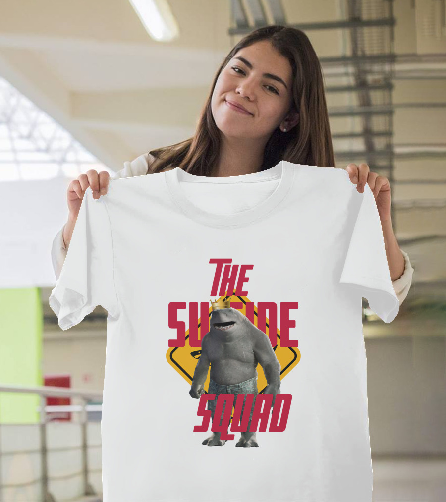 King Shark The Suicide Squad Num Num Movies T-Shirt