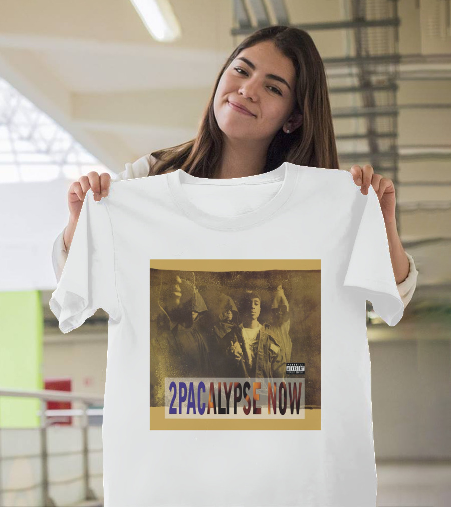 2Pacalypse Now Album Cover Homage Book Of Shady Image T-Shirt