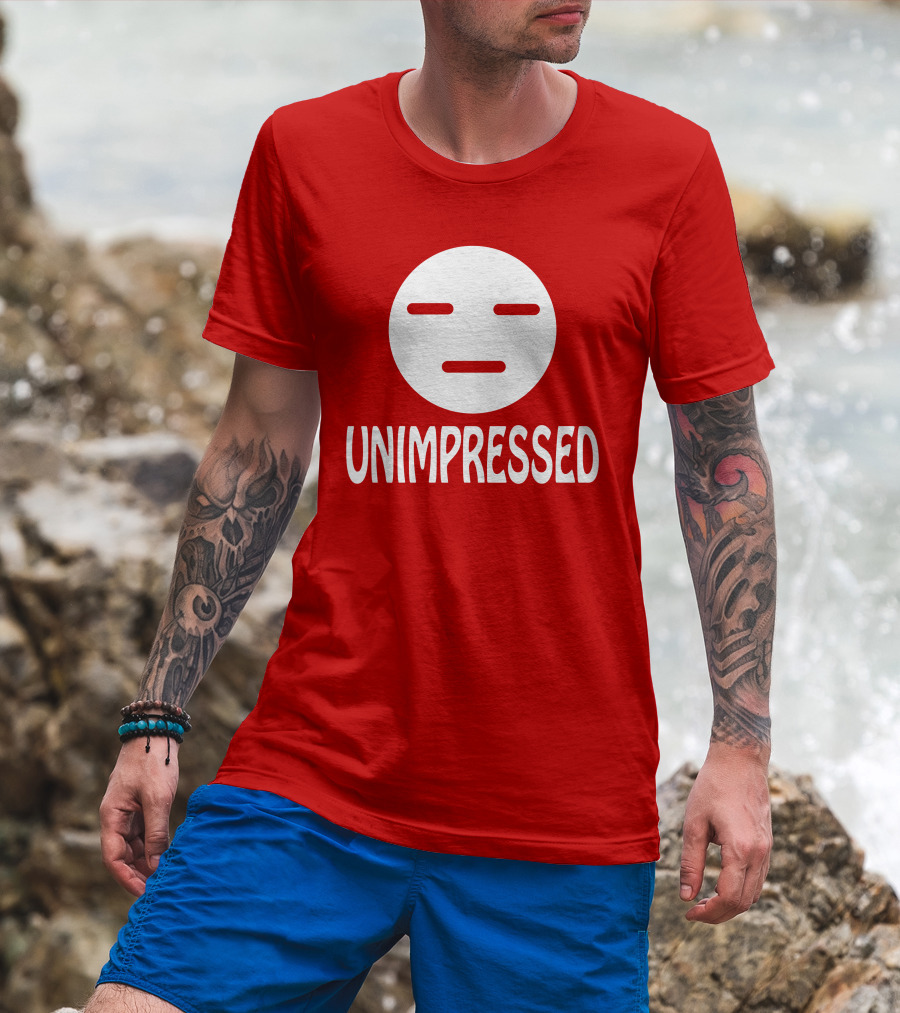 Unimpressed Mood Icon Carol Anne Talks Comics T-Shirt