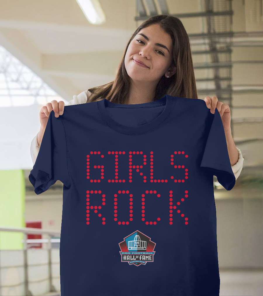Pro Football Hall Of Fame Girls Rock Youth Merch T-Shirt