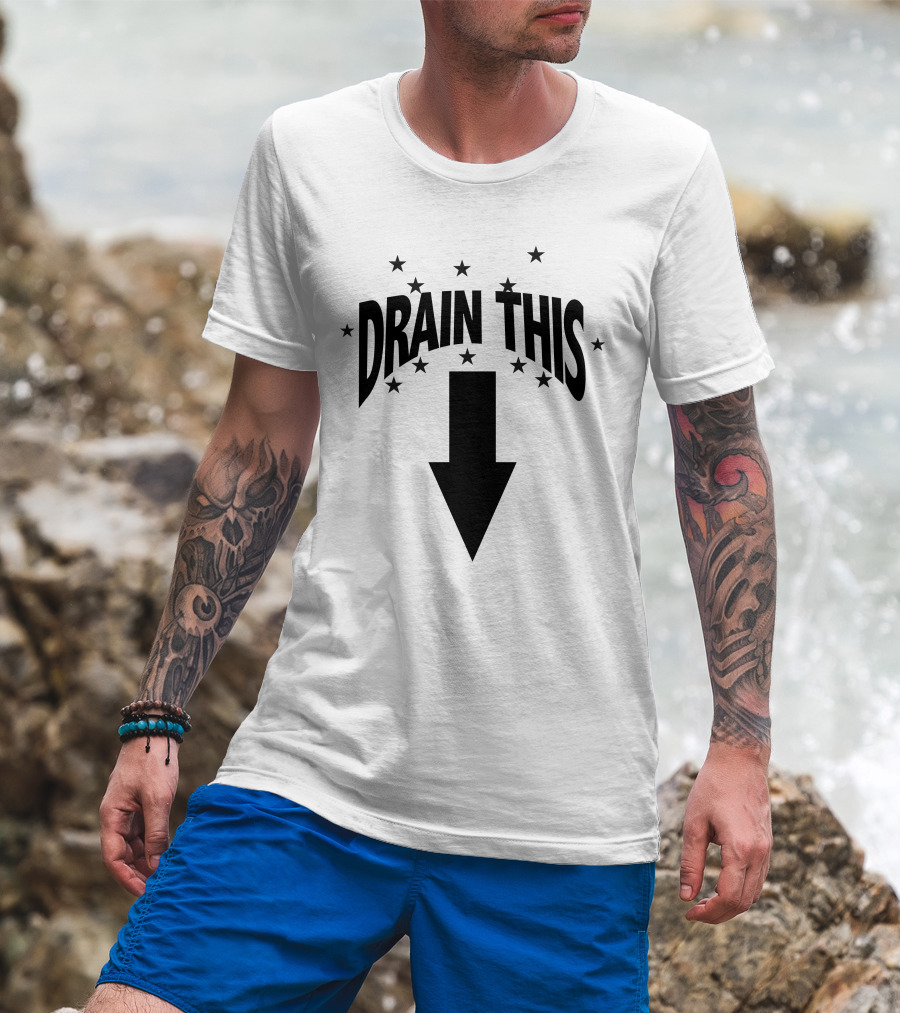 Drain This Rafa Stinks Stars Arrow T-Shirt