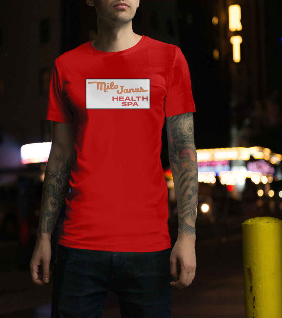 Milo Janus Health Spa Columbo Phile Classic TV Reference T-Shirt