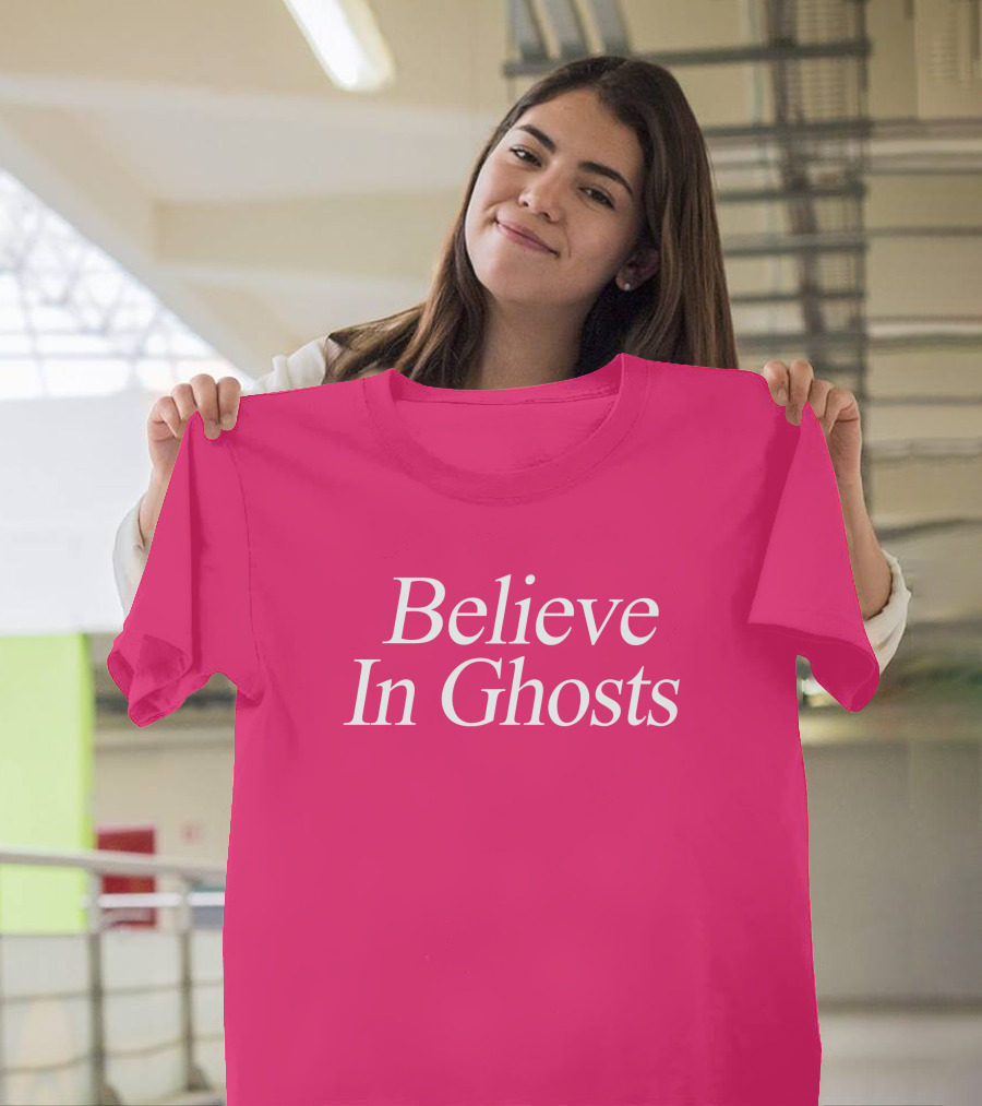Lonely Ghost Believe In Ghosts T-Shirt