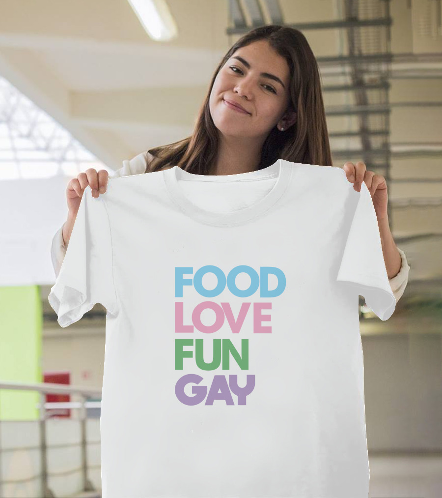 Try Guys Food Love Fun Gay Merch T-Shirt