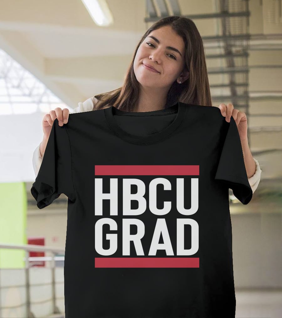 HBCU Grad Merch HBCU Grad Bold White T-Shirt