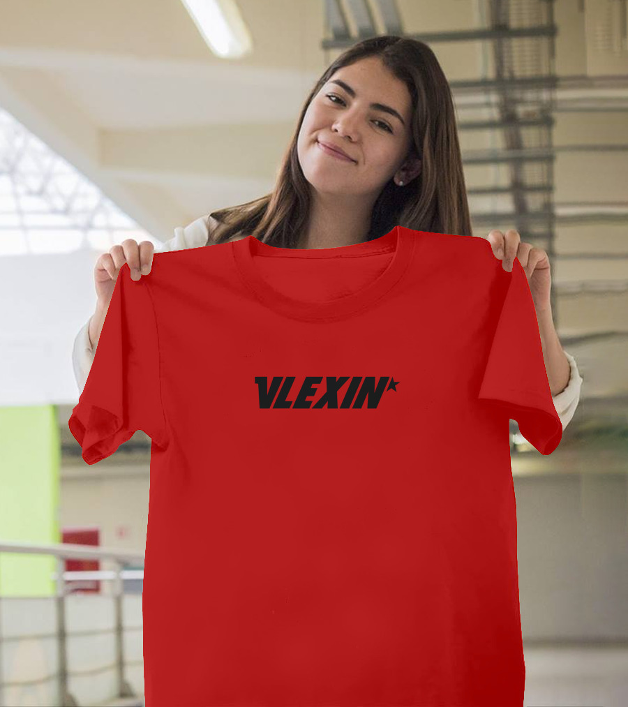 VLEXIN Brand Star Logo High-Impact Merch Vlexinbrand VLEXIN’ T-Shirt