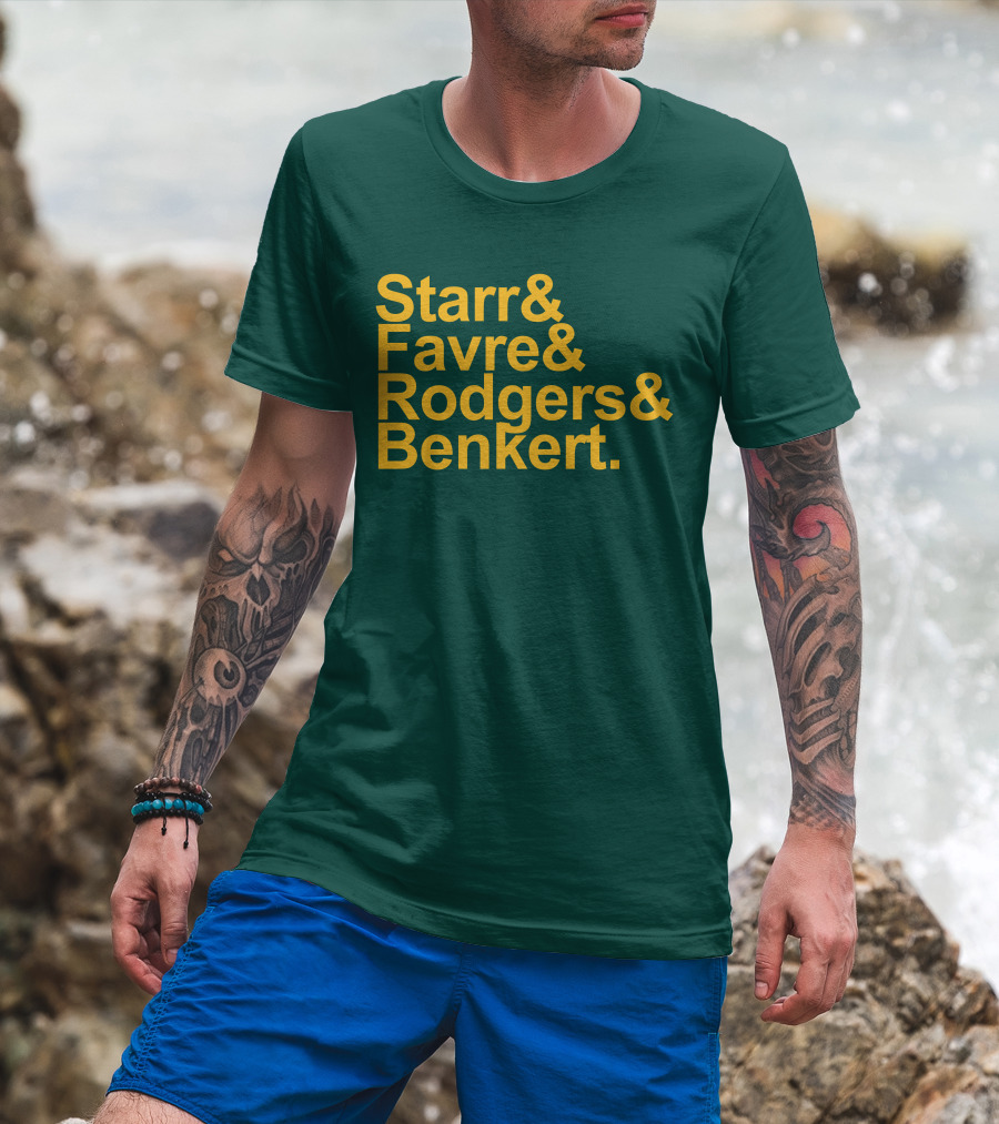 Starr Favre Rodgers Benkert Campeche Collective Merch T-Shirt