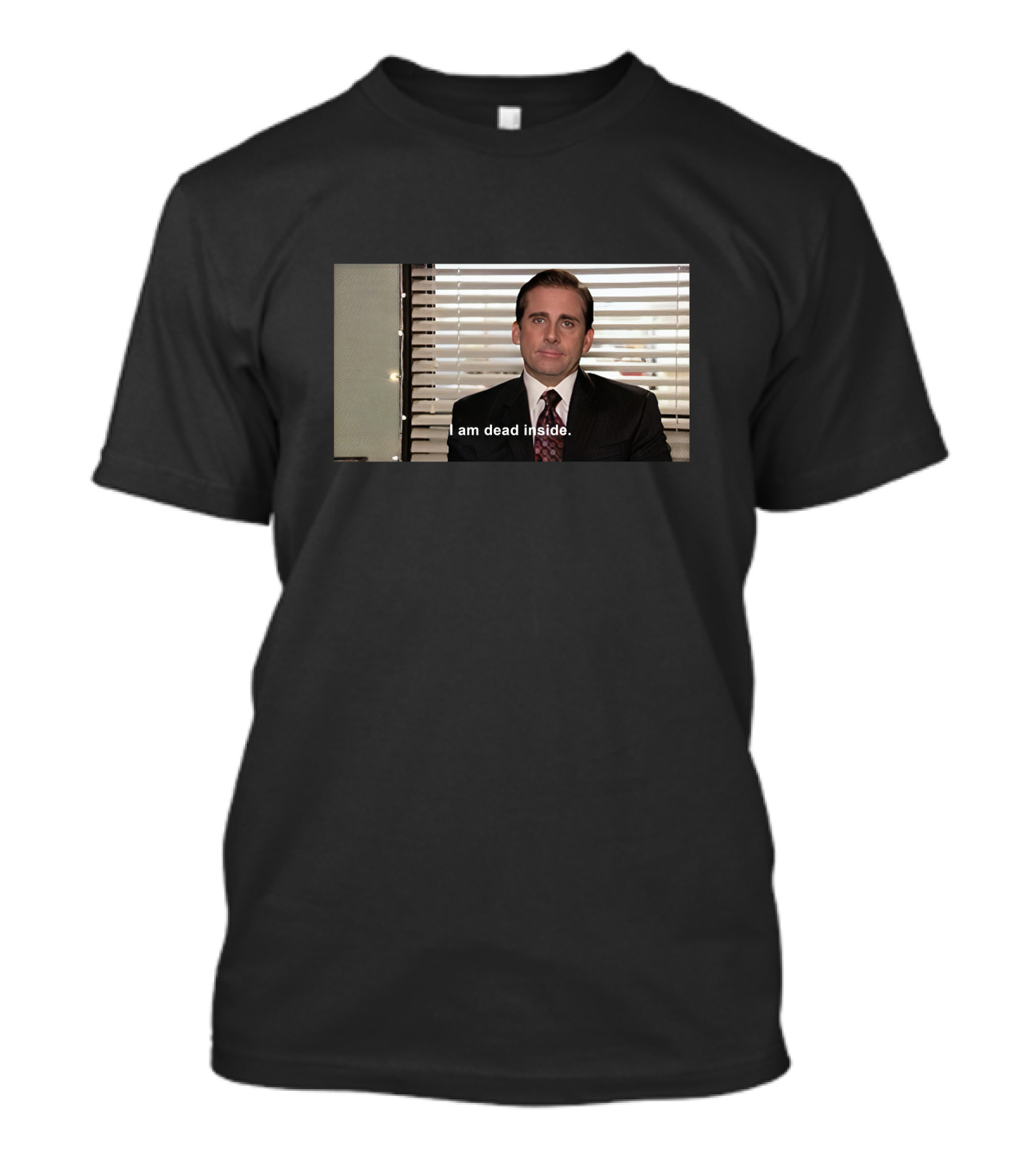 I Am Dead Inside The Office Michael Scott Meme Dankeweiter T-Shirt