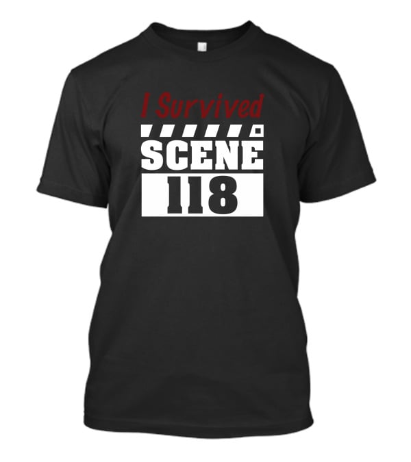 I Survived Scene 118 Scream Movie Lone Pine T-Shirt